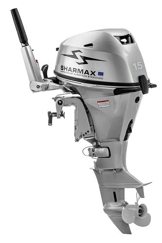 4х-тактный лодочный мотор SHARMAX SMF15HS (2024)
